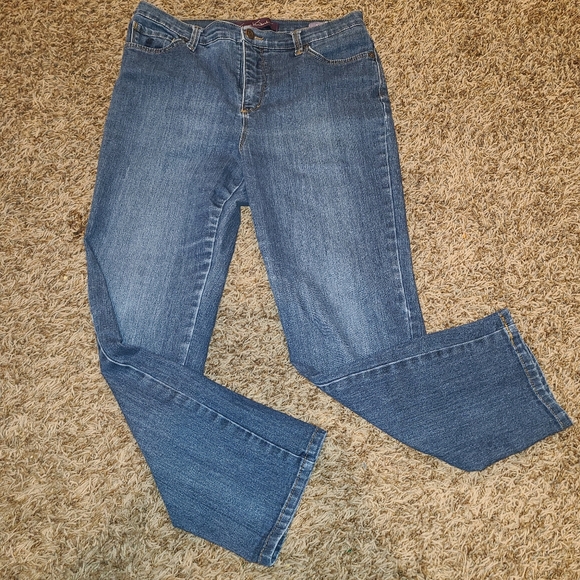 gloria vanderbilt amanda jeans petite size chart